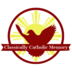 Classically Catholic Memory square transparent