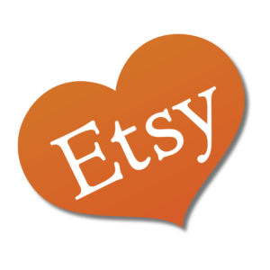 etsy heart logo w shadow