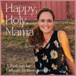 happy holy mama podcast emily brown logo