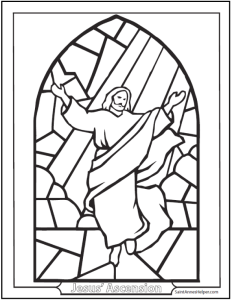 ascension stained glass saint annes helper