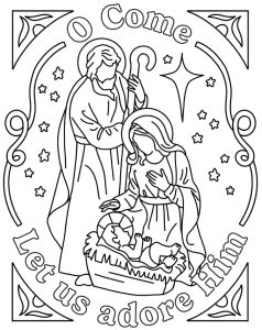 Come Let us adore him little rose shop