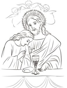 Communion Super Coloring