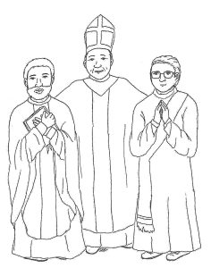 Holy Orders Coloring Page st rita alexandria
