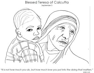 Teresa of Calcutta waltzing matilda