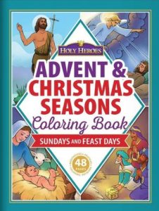 advent christmas seasons coloring book