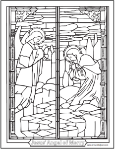agony in the garden coloring saint annes helper