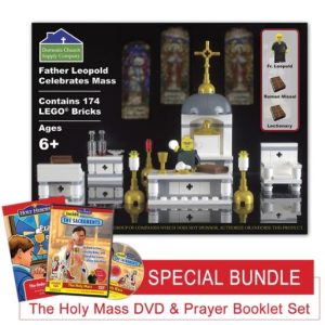 father leopold celebrates mass plus dvd mass prayer booklet holy heroes