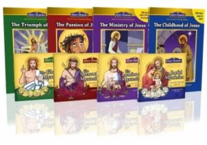 holy rosary complete cd and coloring book set