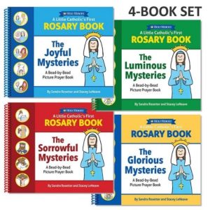 little catholics first rosary book 4 books holy heroes
